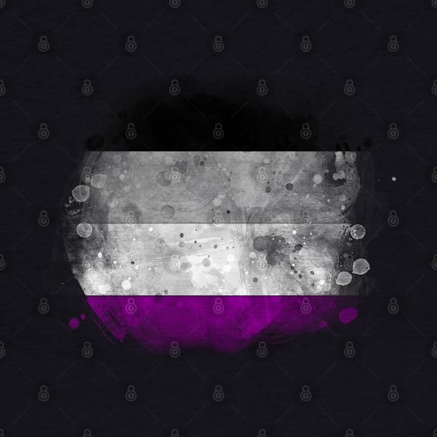 Asexual pride flag by Mig's Design Shop